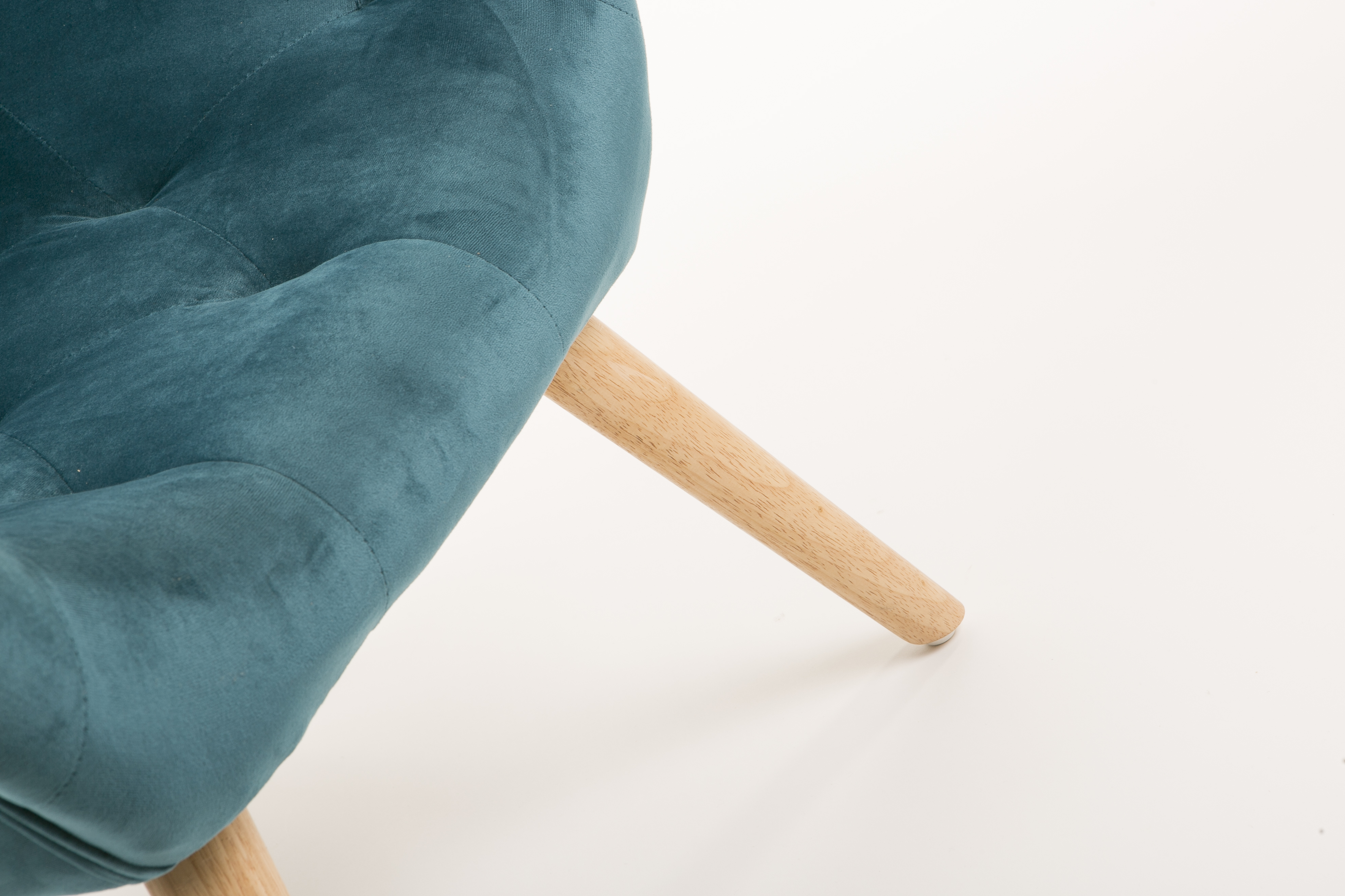 SILLON SAOUL TERCIOPELO AZUL 68x66x74CM 2